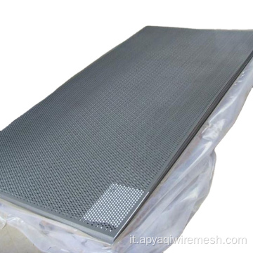 Mesh metallico perforato zincato personalizzato